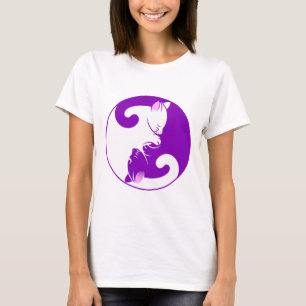 T-shirt Les chats Yin Yang