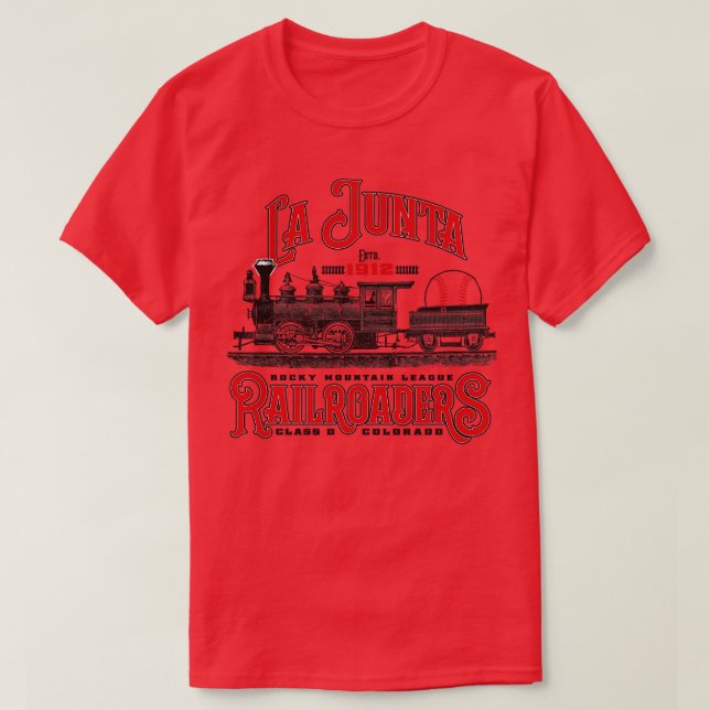T-shirt Les chemins de fer de La Junta (Design devant)