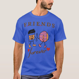 T-shirt Les chemises Best Friends Café Bake Amateurs amour
