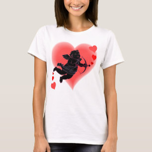 T-shirt Les Chemises d'Amour Cupidantes de la Dame Sweatsh