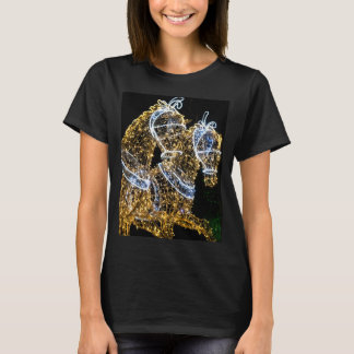 T-shirt Les chevaux d'or galopant