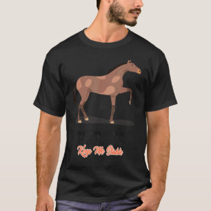 T-shirt Les chevaux me gardent stable Équitation Cheval Do