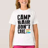 Les cheveux de camp ne s'inquiètent pas la chemise