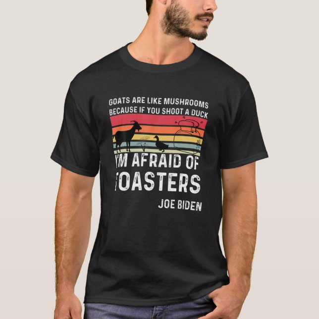 T-shirt Les Chèvres Sont Comme Des Champignons Si Vous Tir (Devant)