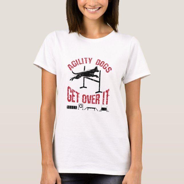 T-shirt Les Chiens Agréables S'En Remettent (Devant)