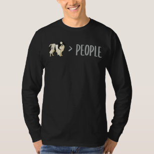 T-shirt Les Chiens Chin Japonais Sont Plus Grands Que Les