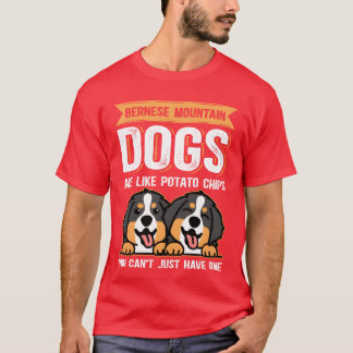 T-shirt Les chiens de montagne bernois sont comme les prop