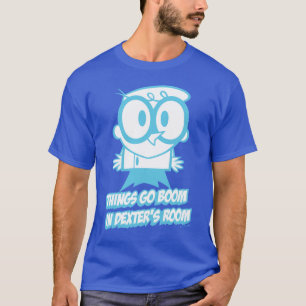 T-shirt Les choses bougent dans la chambre de Dexter