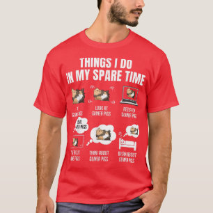 T-shirt Les Choses Que Je Fais Dans Mon Temps Libre Les Co