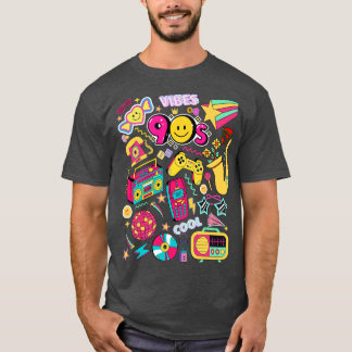 T-shirt Les choses rétro des années 90