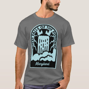 T-shirt Les chutes du Maryland de Potomac