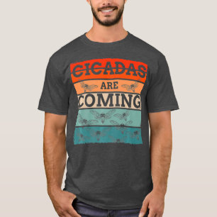 T-shirt Les cicadas arrivent l'essaim Brood X 2021 usa Ins