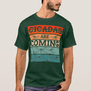 T-shirt Les cicadas arrivent l'essaim Brood X 2021 usa Ins