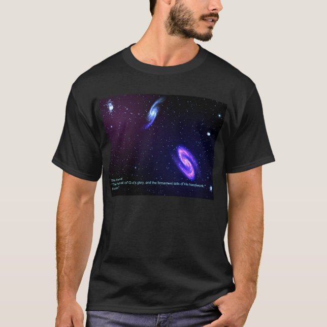 T-shirt Les cieux (Devant)
