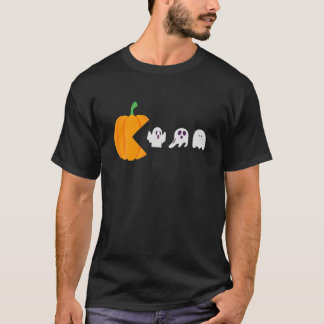 T-shirt Les citrouilles Tuent 3 Fantômes En Les Mangeant P