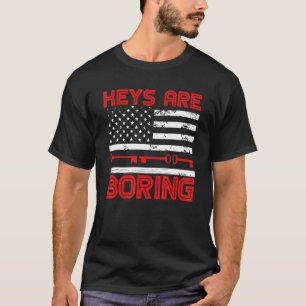 T-shirt Les Clés Sont Ennuyantes Verrouillage Rétro Lock L