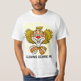 T-SHIRT LES CLOWNS M'EFFRAYENT