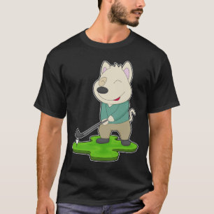 T-shirt Les clubs de golf de Dog