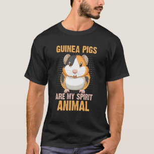 T-shirt Les Cochons de Guinée sont mon esprit Animal Furry