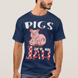 T-shirt Les cochons sont ma confiture