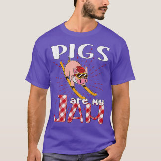 T-shirt Les Cochons Sont Mon Jam4981