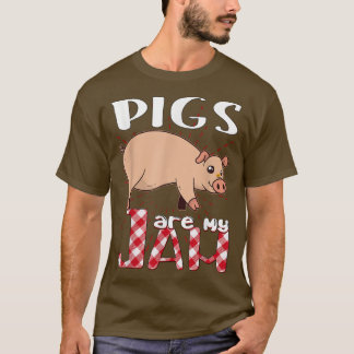 T-shirt Les Cochons Sont Mon Jam4983