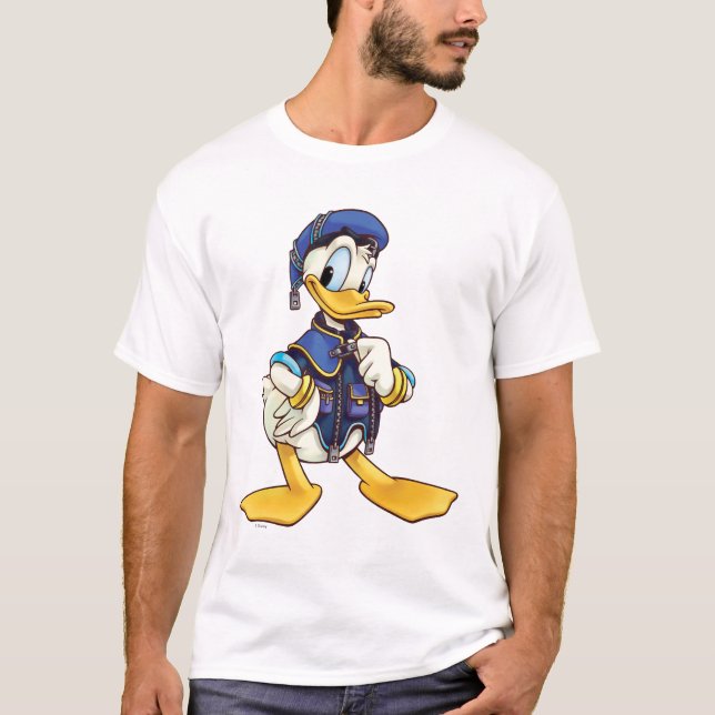 T-shirt Les Coeurs du Royaume| Magicien royal Donald Duck (Devant)