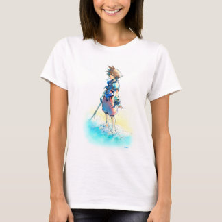T-shirt Les Coeurs du Royaume| Sora On Beach Aquarelle