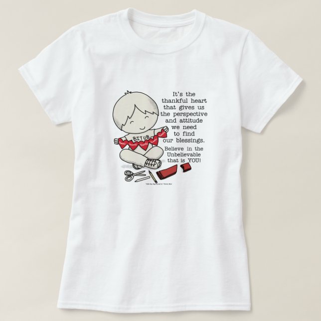 T-shirt Les Coeurs généreux (Design devant)