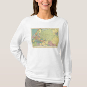T-shirt Les communications de l'Europe sur terre, mer