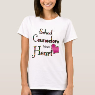 T-shirt Les conseillers d'école ont le coeur