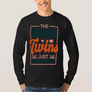 T-shirt Les Cool Twins viennent d'apparaître Soeurs Jumell