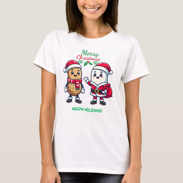 T-shirt Les copains de Noël (Devant)