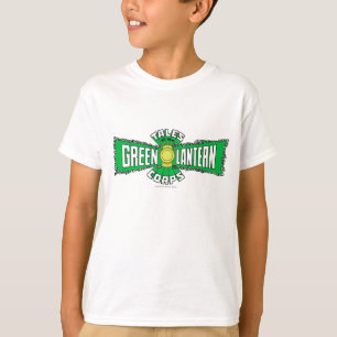 T-shirt Les corps verts de lanterne - logo vert