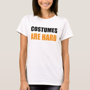 T-shirt Les costumes sont chemise dure