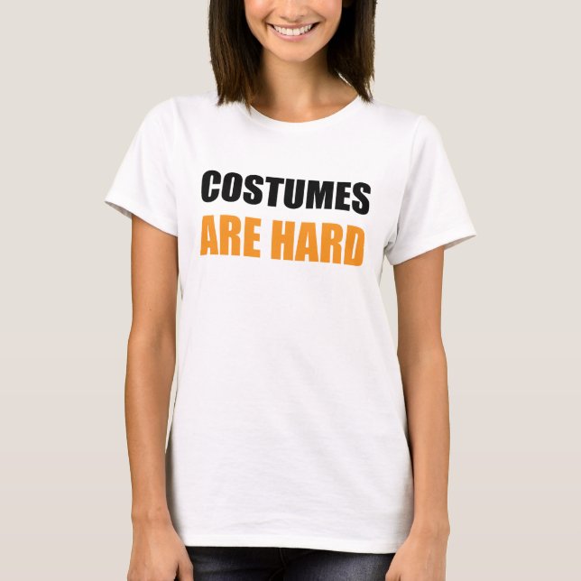 T-shirt Les costumes sont chemise dure (Devant)