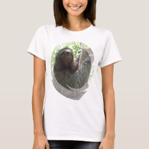 T-shirt Les dames de conception de photo de paresse ont