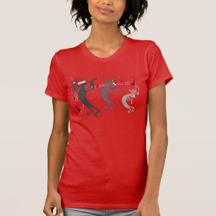 T-shirt Les dames de Noël Raglan