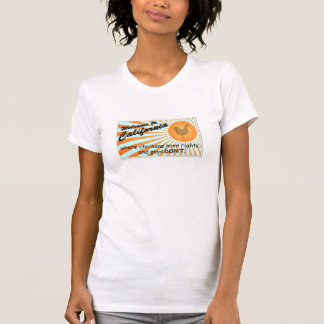 T-shirt Les dames d'égalité des droits de la Californie