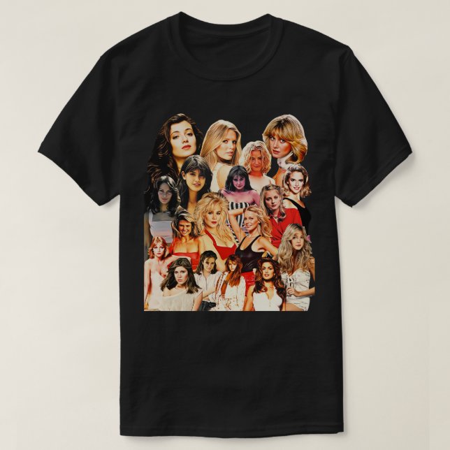 T-shirt Les dames des années 80 (Design devant)