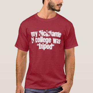 T-shirt Les dames m'appellent trépied