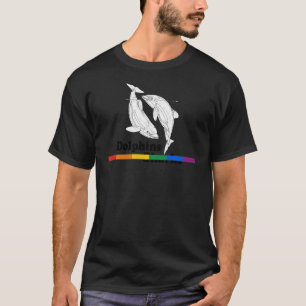 T-shirt Les dauphins sont les requins gais