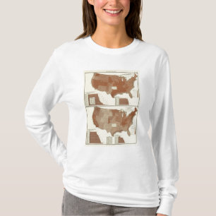 T-shirt Les décès, appareil respiratoire, consommation