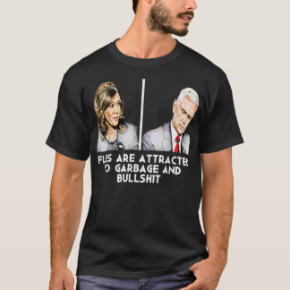 T-shirt Les Délibérations Amusantes Mike Pence Fly