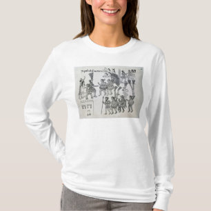 T-shirt Les dernières redditions aztèques de Cuauhtemoc