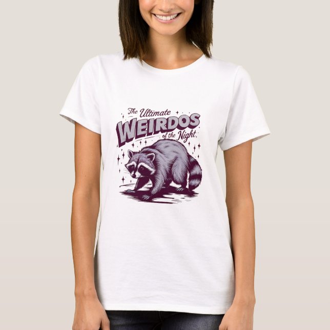 T-shirt Les Derniers Weirdos De La Nuit (Devant)