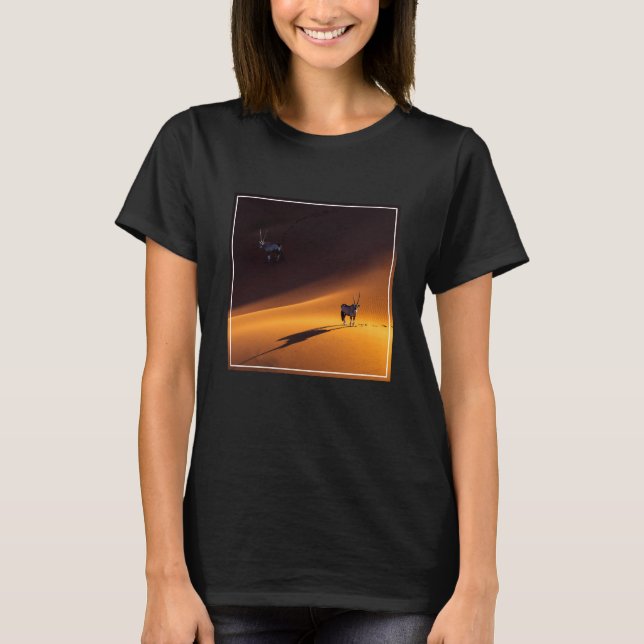 T-shirt Les déserts | Parc national du Namib Naukluft Keny (Devant)