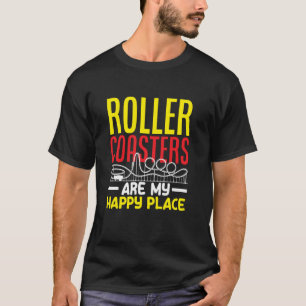 T-shirt Les Dessous de verre À Roulettes Sont Mon Bon Endr