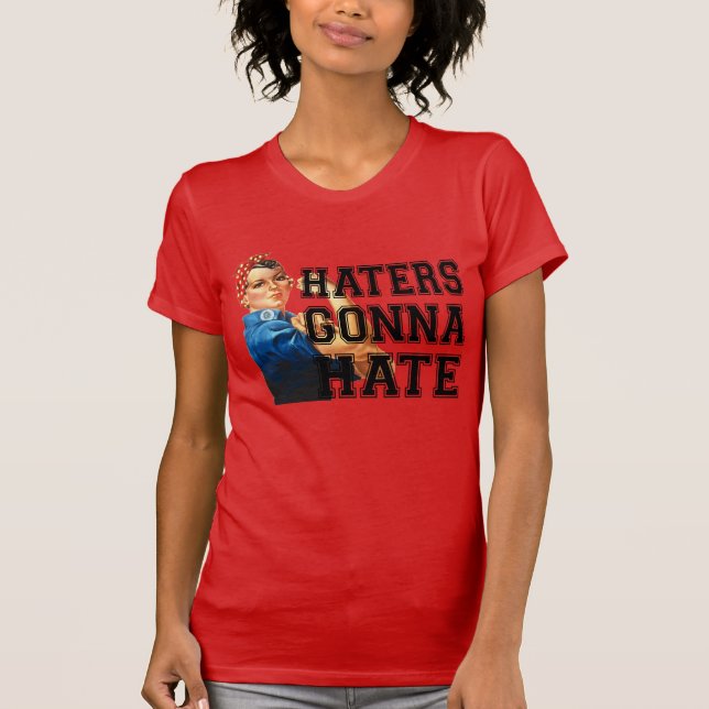 T-shirt Les détracteurs vont détester (Devant)
