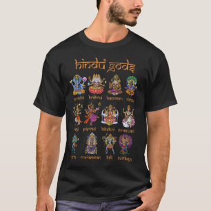 T-shirt Les dieux et déesses hindous